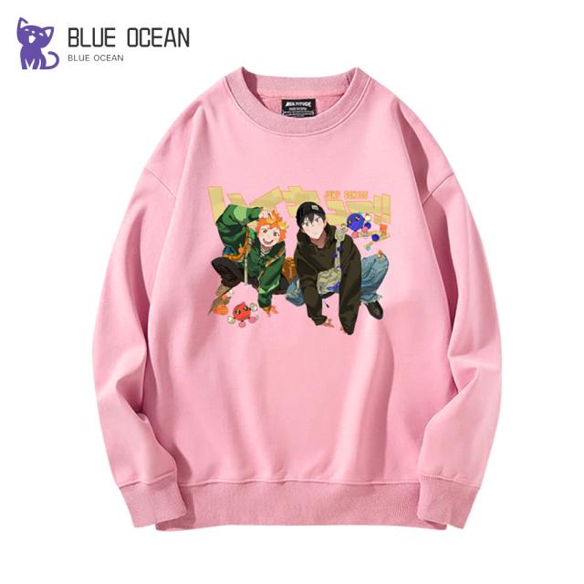 ハイキュー 日向翔陽 影山飛雄 長袖 アニメ Tシャツ コットン